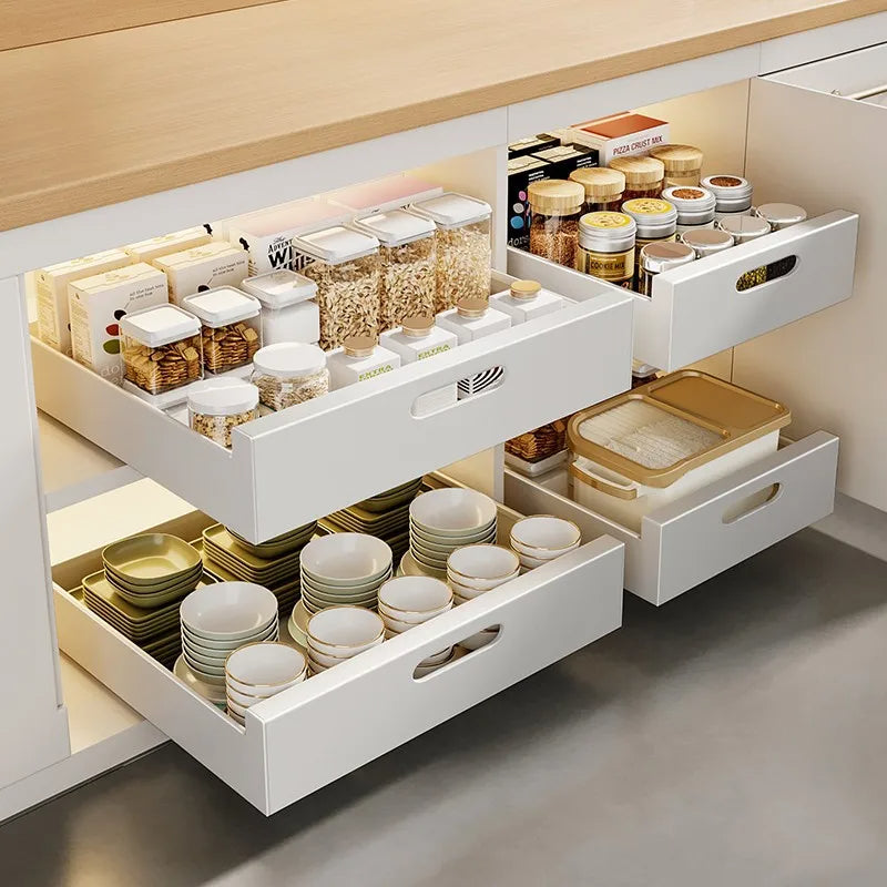 Pull-out Drawer supplies holder