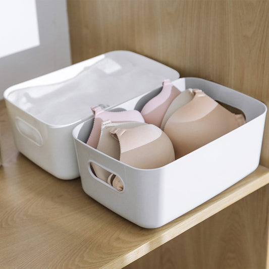 Cosmetics Storage Basket Kitchen Desktop Snack Storage Box