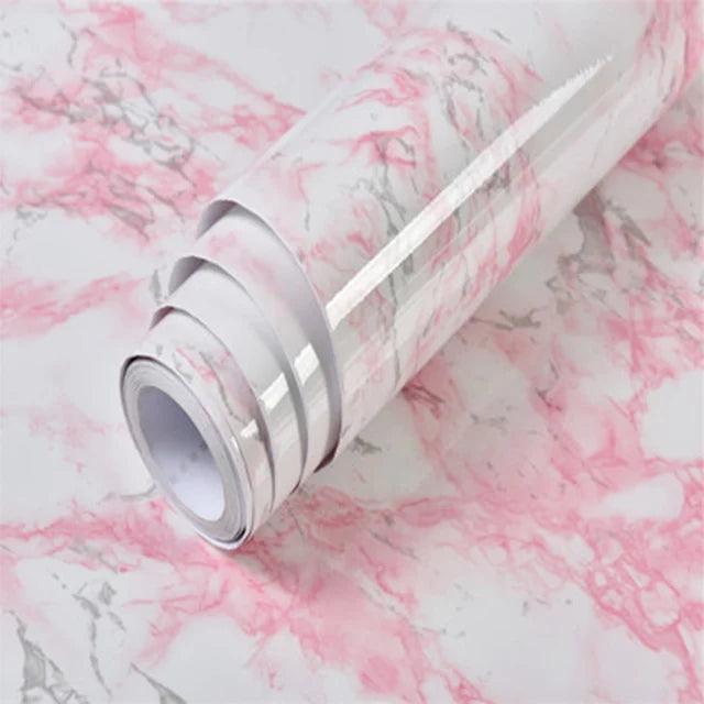 Modern Desktop Waterproof Marble Wallpaper Vinyl Self Adhesive Contact Paper